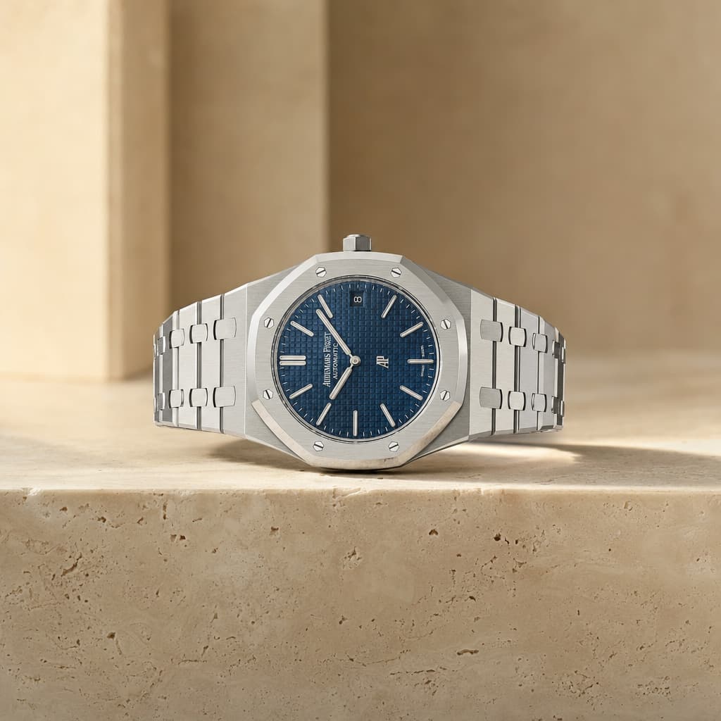 Montre Audemars Piguet présentée pour expertise et rachat par Ecrila
